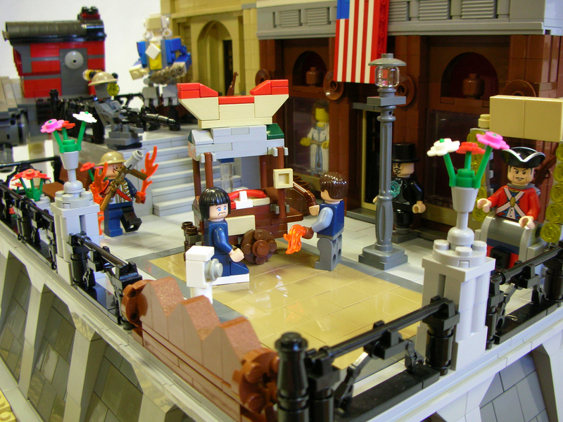 Illustration for article titled BioShock Infinite's Hideous Utopia Is Cuter When It's Made Of LEGO